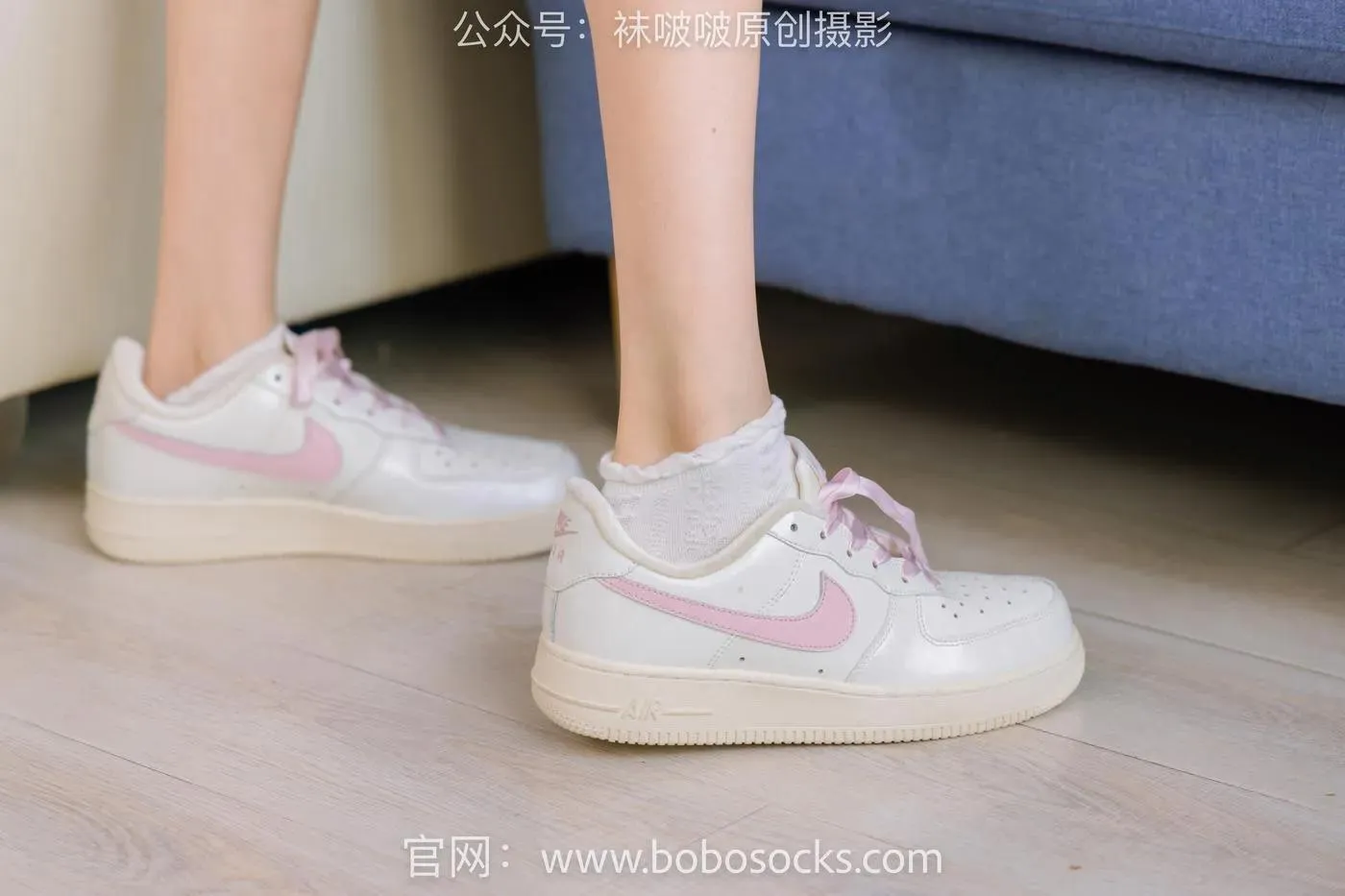 [BoBoSocks袜啵啵]NO.147 稚予-空军一号板鞋、白棉袜、体操服 [139P]插图5